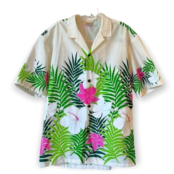 Vintage Royal Creations Floral Hawaiian Button Down Shirt - Picture 8 of 8